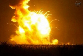 Unmanned NASA rocket explodes after blast off